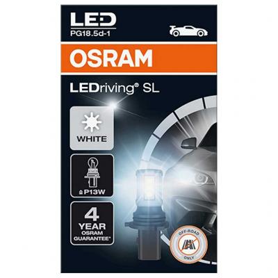 Osram 828DWP LEDriving SL 12V 1.6W, P13W PG 8,5d-1 LED-izz Elektromos alkatrsz alkatrsz vsrls, rak